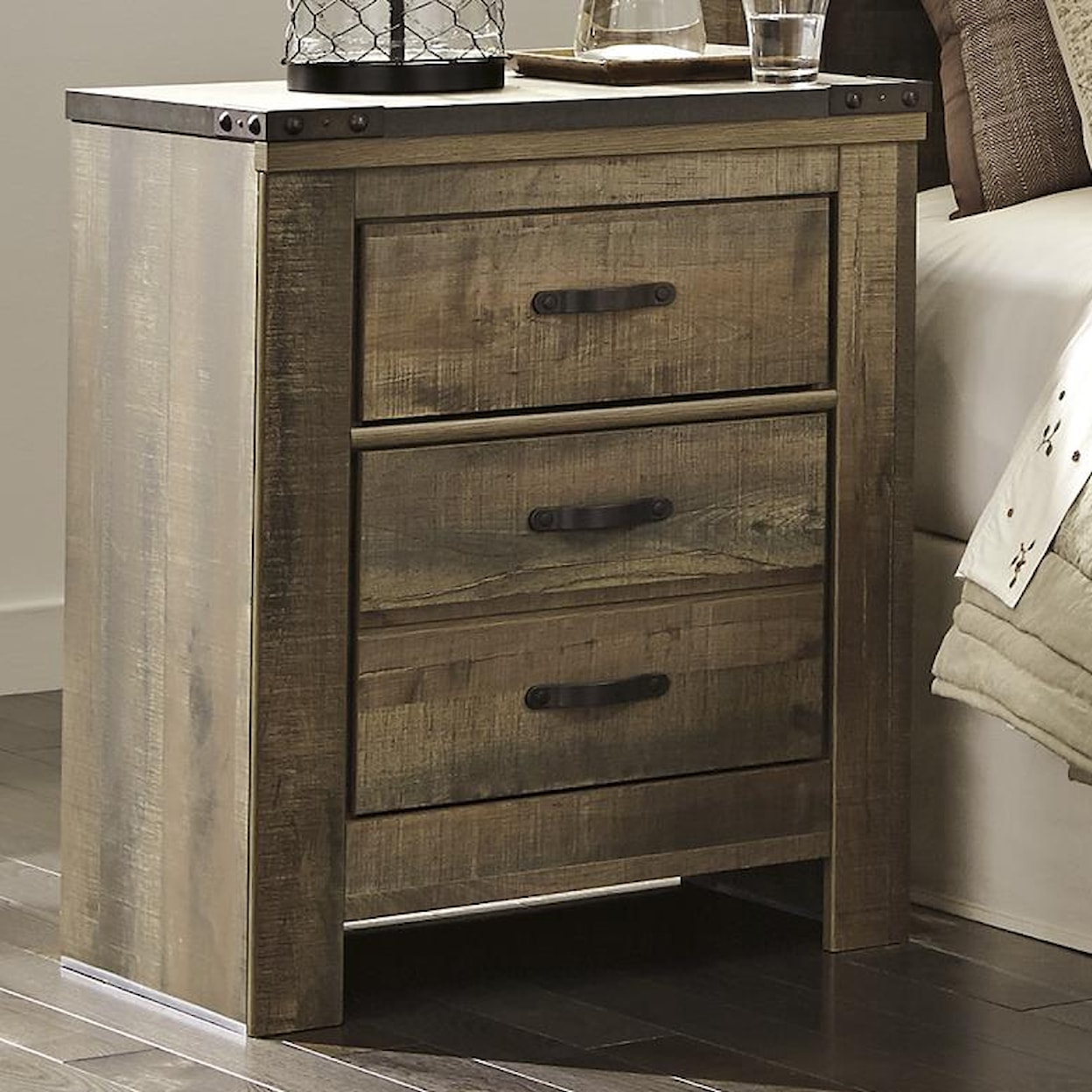 Signature Design by Ashley Trinell 2-Drawer Nightstand