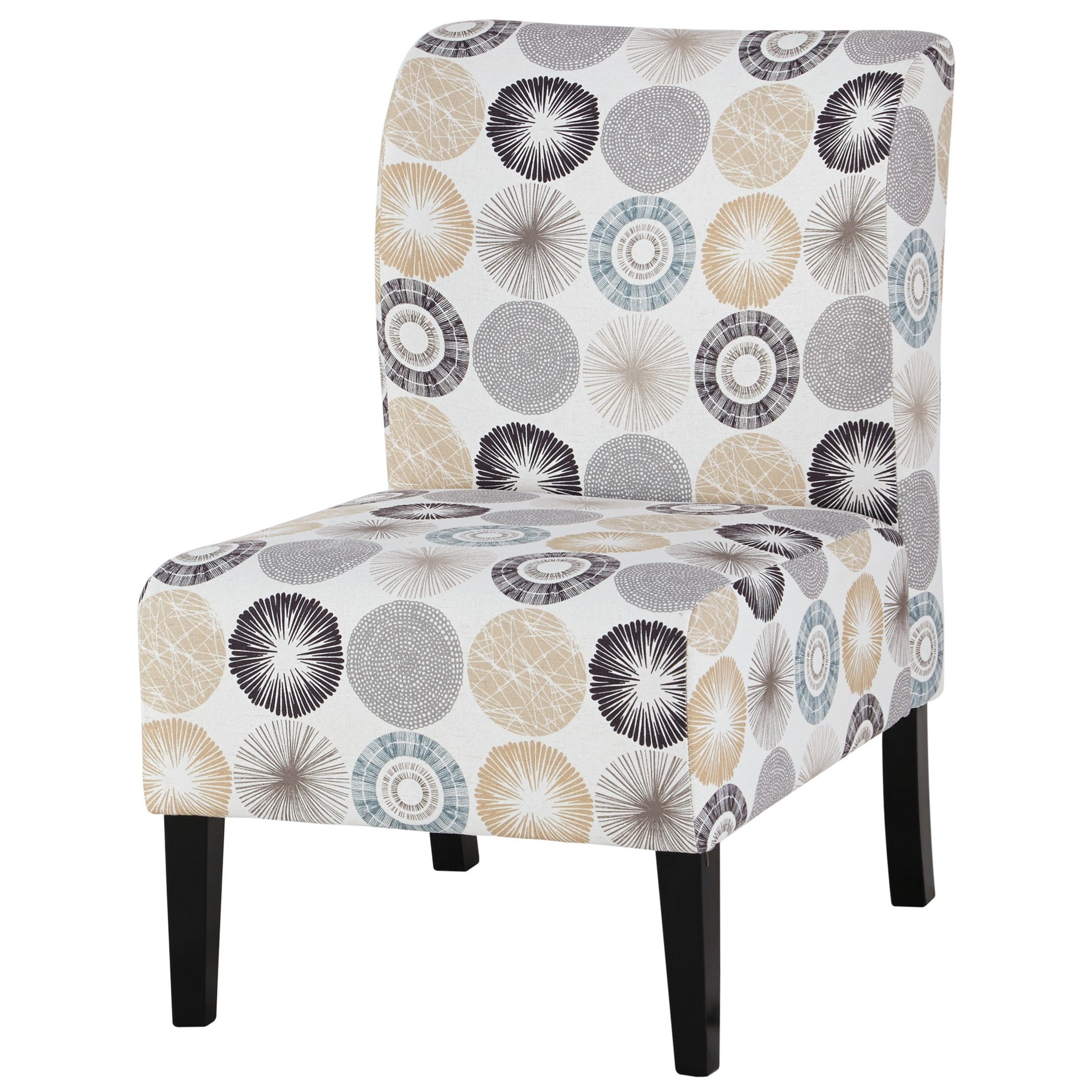 Signature Design by Ashley Puckman A3000192 Black Leather Accent