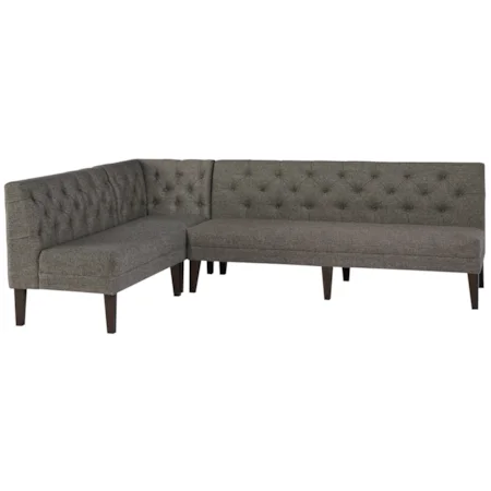 3-Piece Upholstered Banquette Set