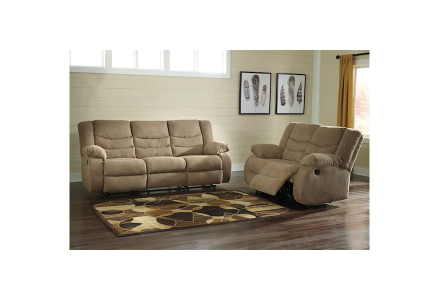 Tulen Reclining Living Room Group by Signature Design by Ashley at Furniture Fair - North Carolina