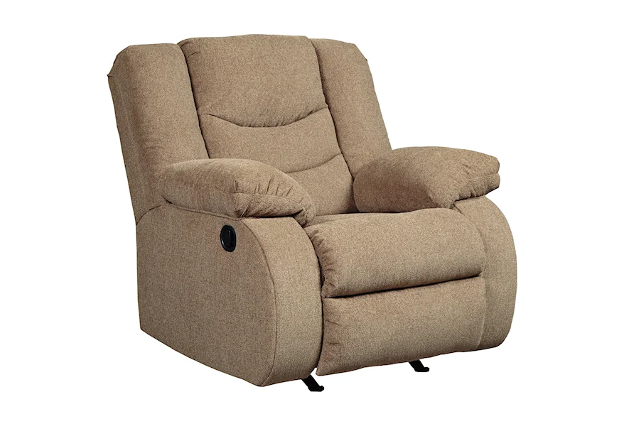Tulen Rocker Recliner by Signature Design by Ashley at Zak's Home Outlet