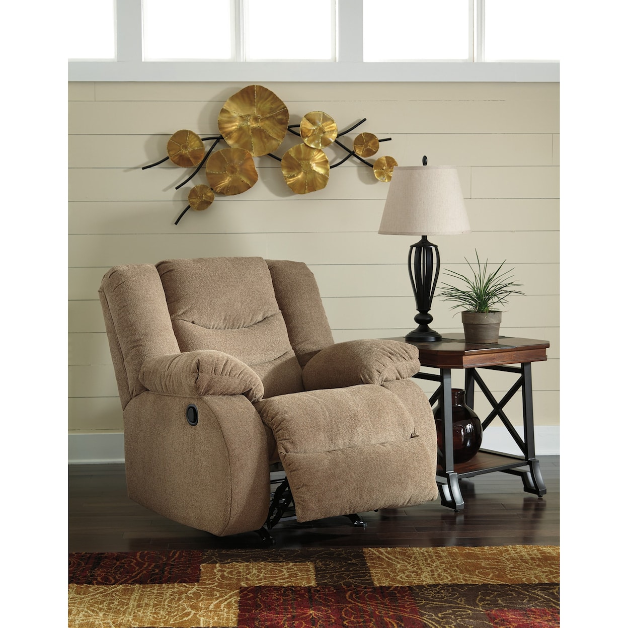 Signature Design by Ashley Furniture Tulen Rocker Recliner