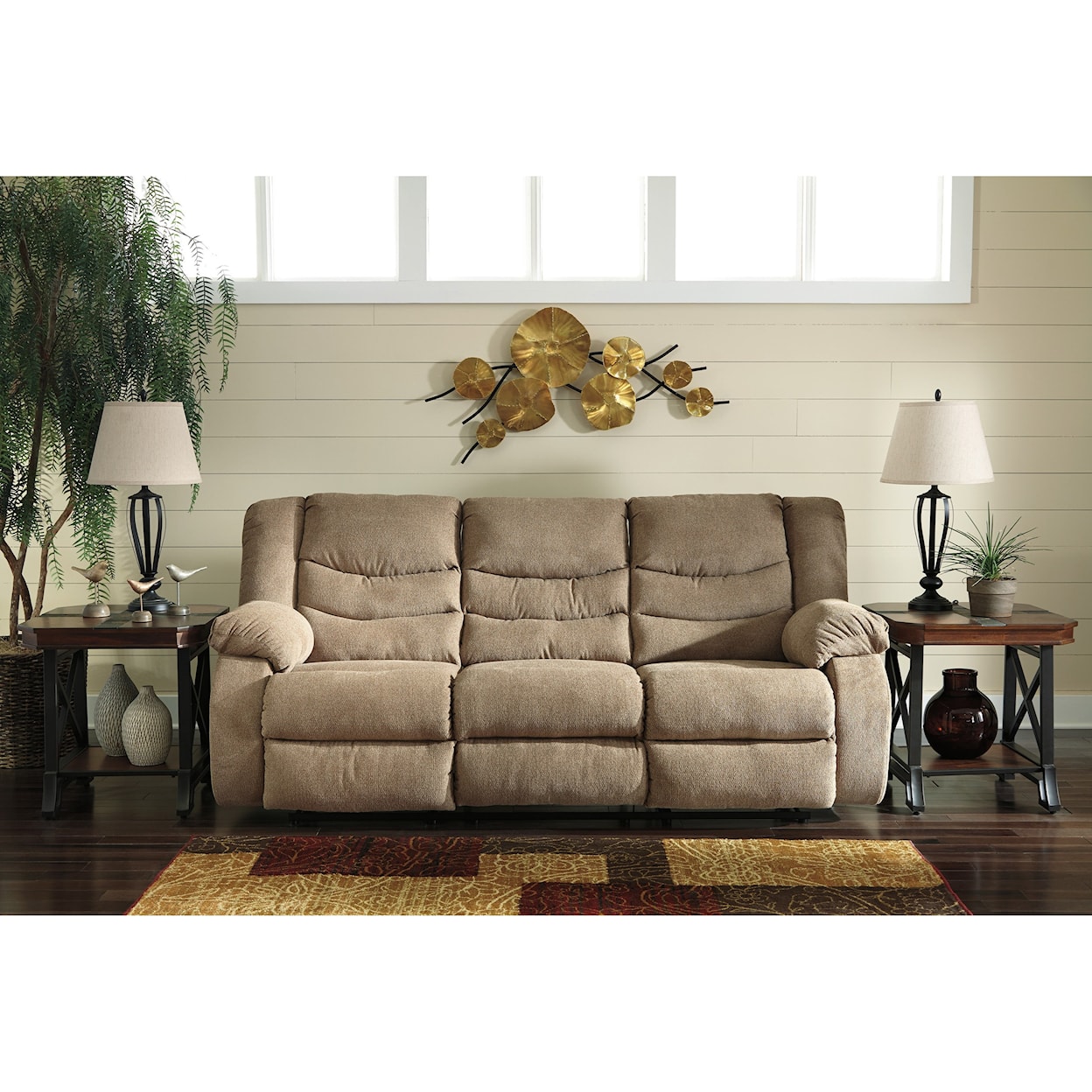 Ashley Furniture Signature Design Tulen Reclining Sofa