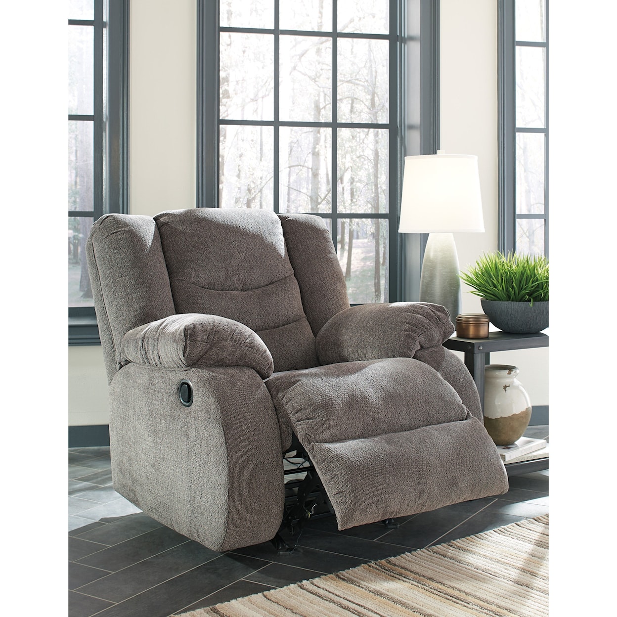 Signature Design by Ashley Furniture Tulen Rocker Recliner