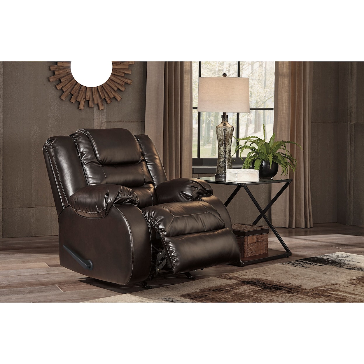 Signature Design by Ashley Vacherie Rocker Recliner