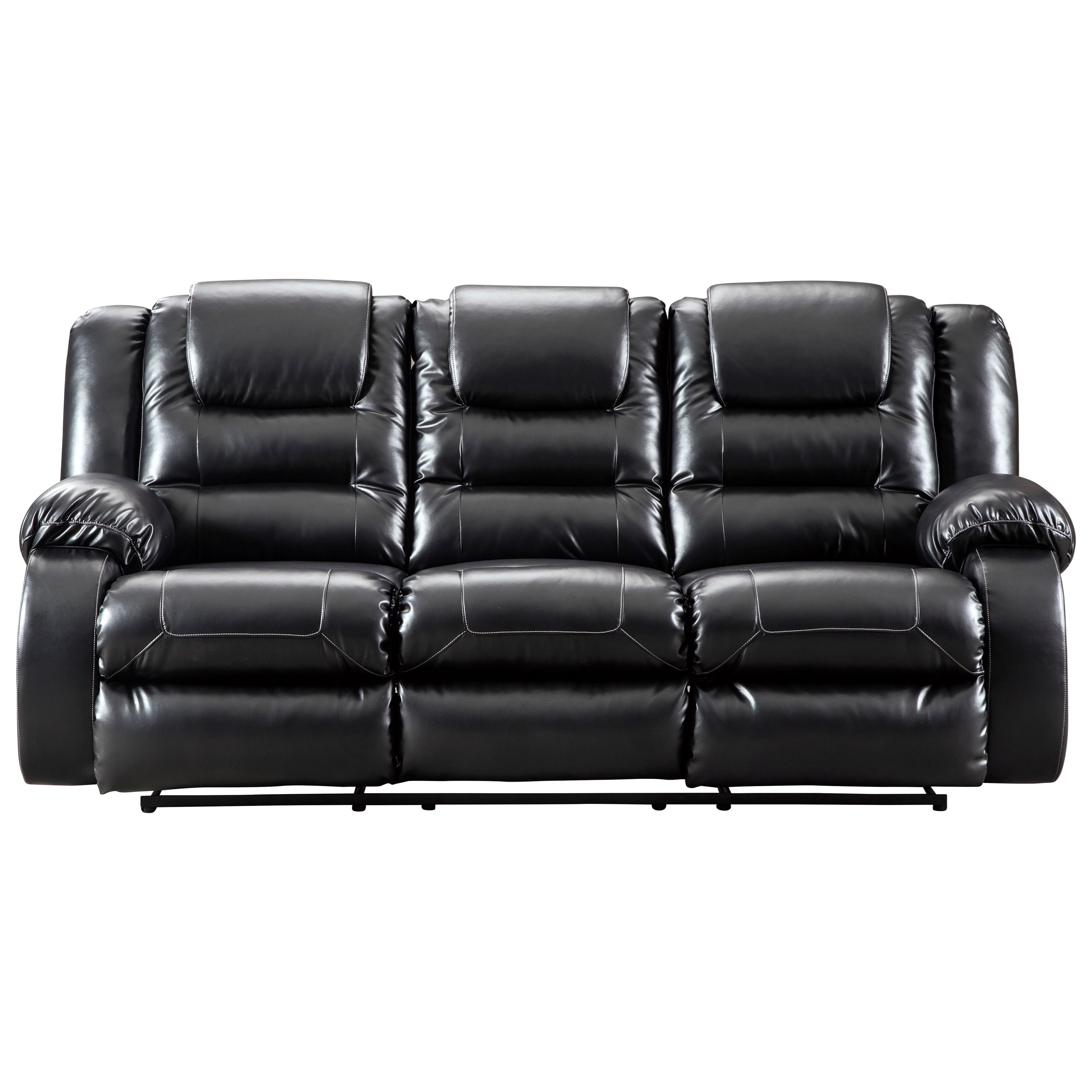 Ashley Signature Design Vacherie 7930888 Casual Reclining Sofa with Infinite Reclining Positions Johnny Janosik Reclining Sofa