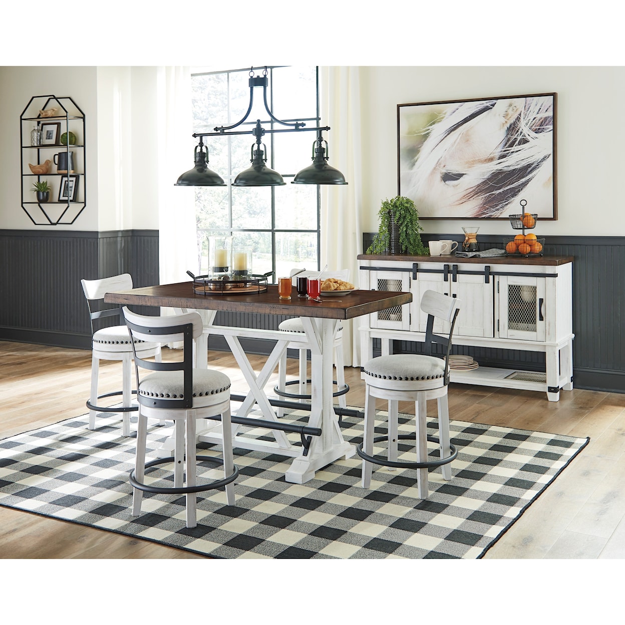 Signature Design by Ashley Valebeck Casual Dining Room Group