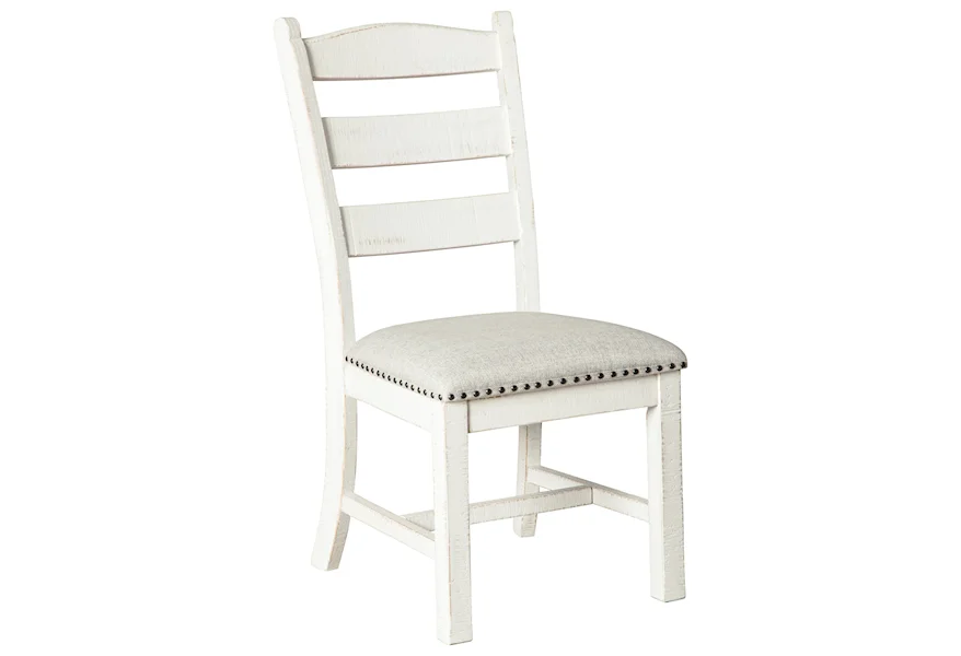 Valebeck Dining Upholstered Side Chair by Signature Design by Ashley at Beck's Furniture
