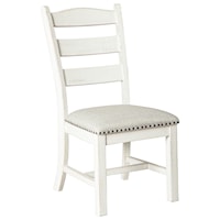 Cottage Style Dining Upholstered Side Chair