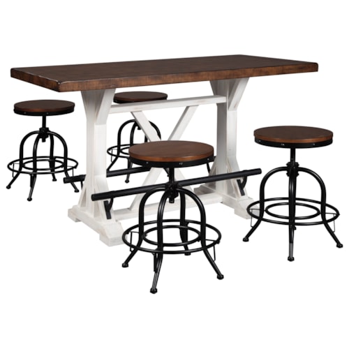 5-Piece Counter Height Dining Set
