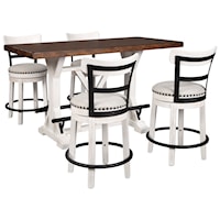 5-Piece Counter Height Table Set