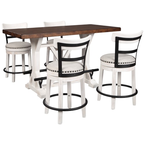 5-Piece Counter Height Table Set