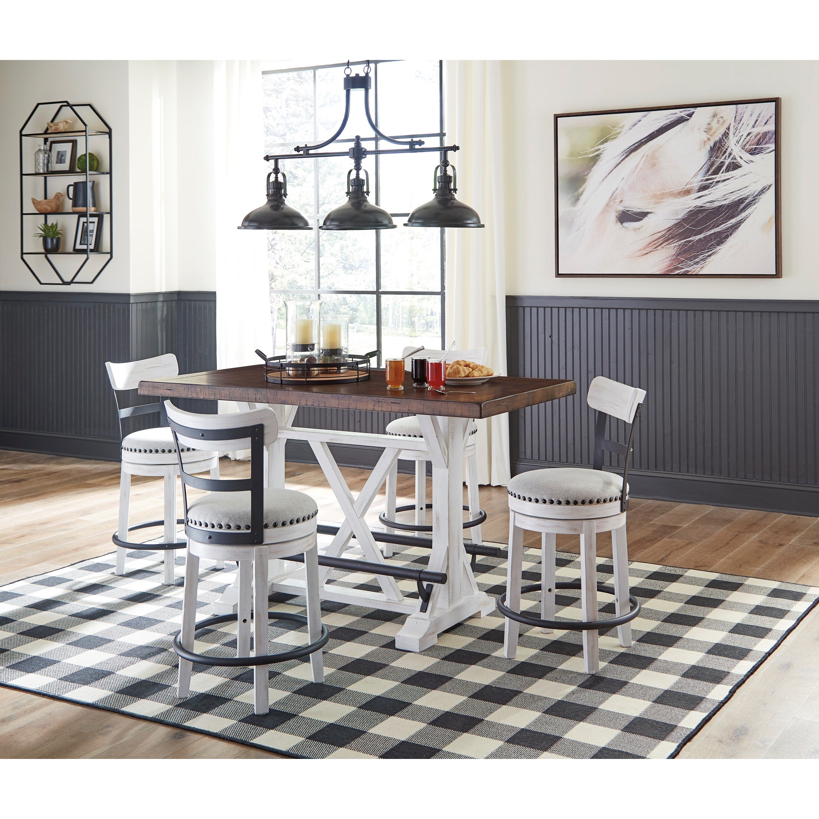 5-Piece Counter Height Table Set