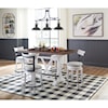 Signature Design by Ashley Valebeck 5-Piece Counter Height Table Set