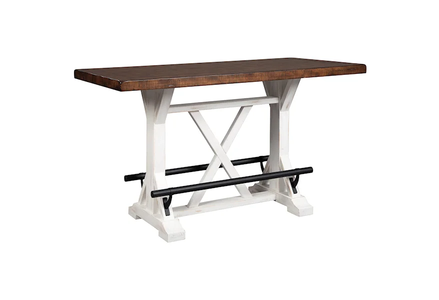 Valebeck Counter Height Dining Table by Signature Design by Ashley at Dream Home Interiors