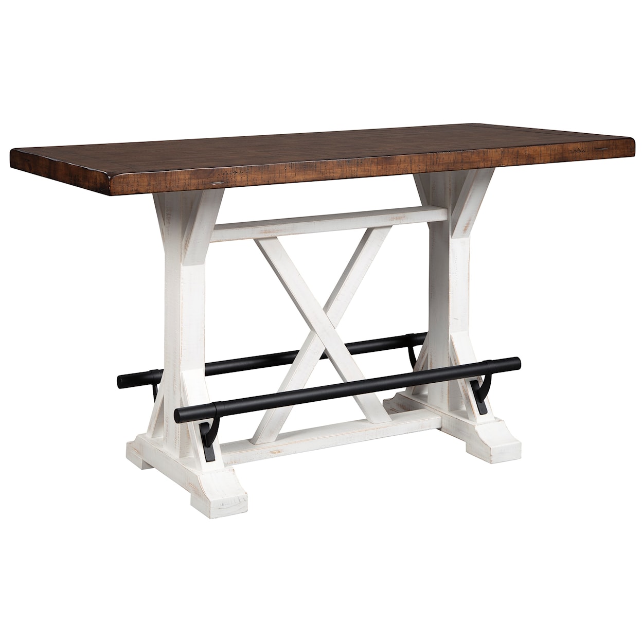 Ashley Furniture Signature Design Valebeck 7-Piece Counter Table Set
