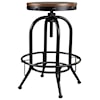 Benchcraft Valebeck Tall Swivel Barstool