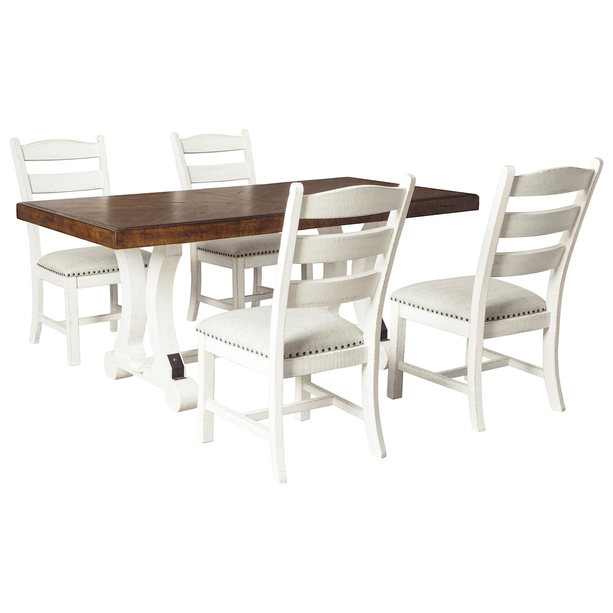 Signature Design by Ashley Valebeck 5-Piece Table and Chair Set