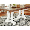 Signature Design by Ashley Furniture Valebeck Rectangular Dining Room Table