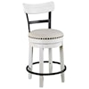 Ashley Furniture Signature Design Valebeck Counter Height Swivel Barstool