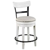 Signature Design by Ashley Valebeck Counter Height Swivel Barstool
