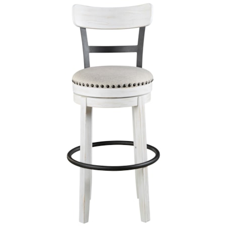 Tall Uph Swivel Barstool(1/Cn)