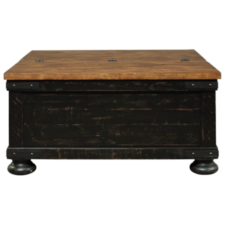 Square Lift Top Cocktail Table