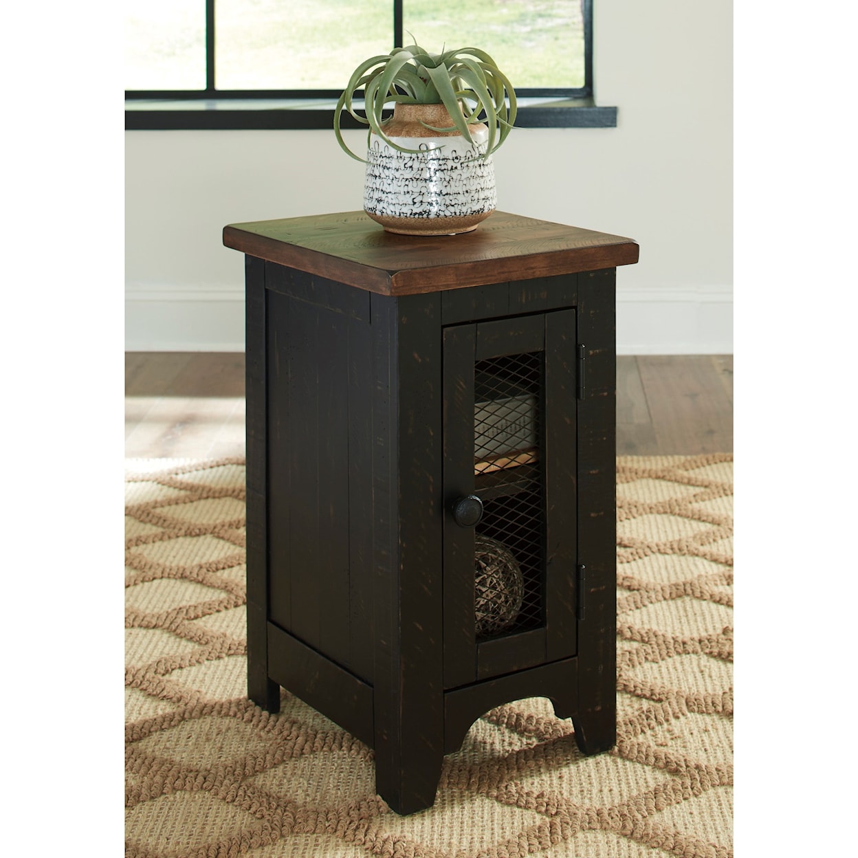 Signature Design by Ashley Furniture Valebeck Chair Side End Table