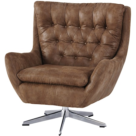 Swivel Base Accent Chair