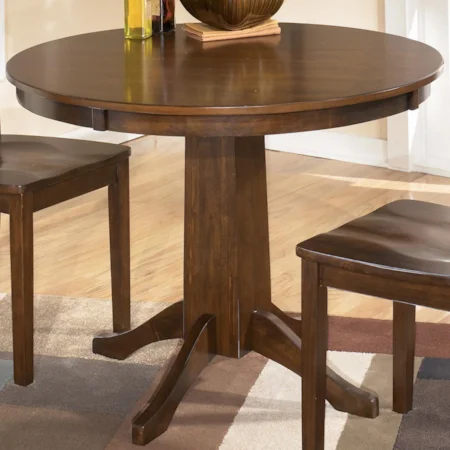 Round Pedestal Dining Table