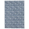 Ashley Furniture Signature Design Casual Area Rugs Norris Blue/White Large Rug