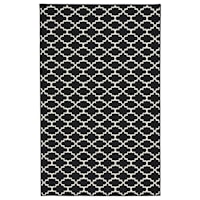 Nathanael Black/White Medium Rug