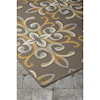 Signature Design by Ashley Casual Area Rugs Savery Brown/Gold Medium Rug