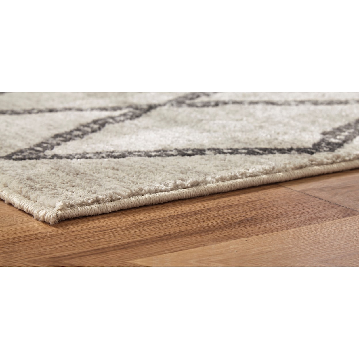 Benchcraft Casual Area Rugs Jarmo Gray/Taupe Large Rug