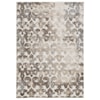 Signature Design by Ashley Casual Area Rugs Jiro Brown/Cream Large Rug