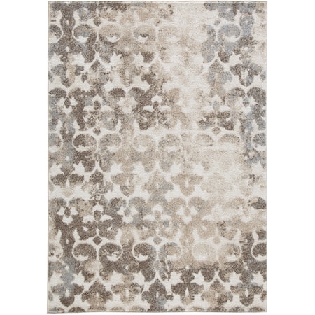 Jiro Brown/Cream Large Rug