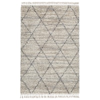 Abdalah Gray/Cream Medium Rug