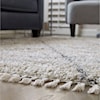 Signature Design by Ashley Casual Area Rugs Abdalah Gray/Cream Medium Rug