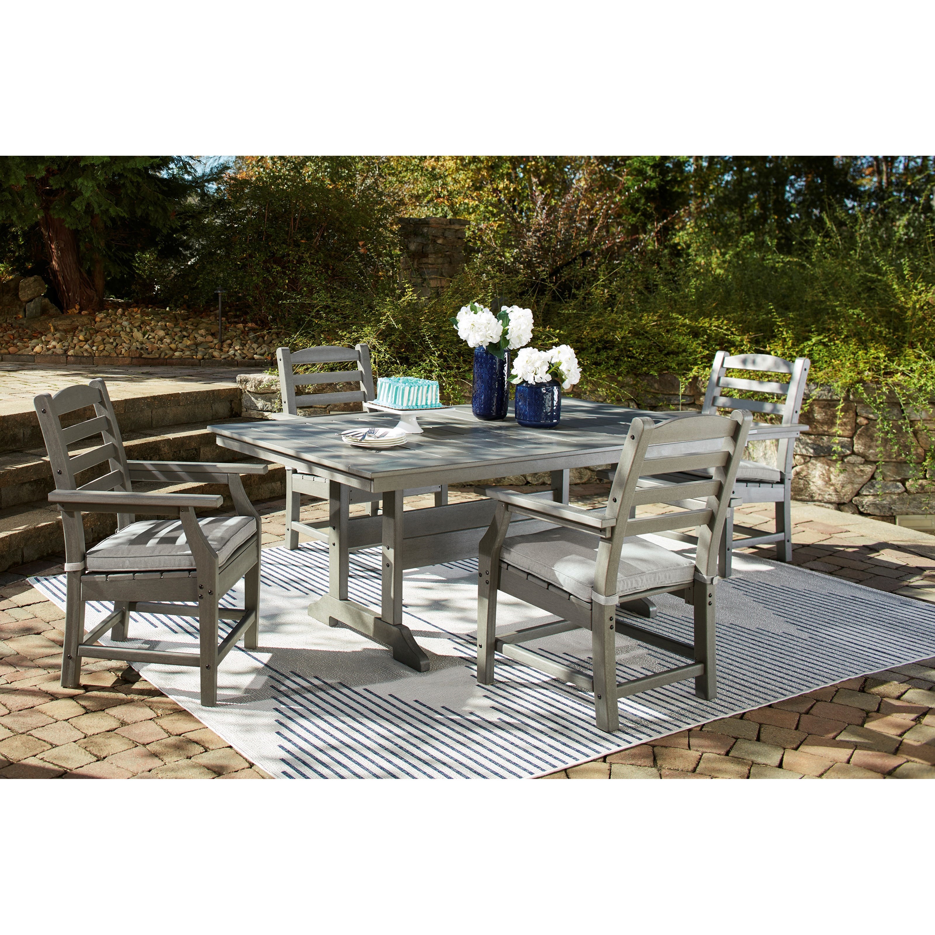 5-Piece Rectangular Table Set