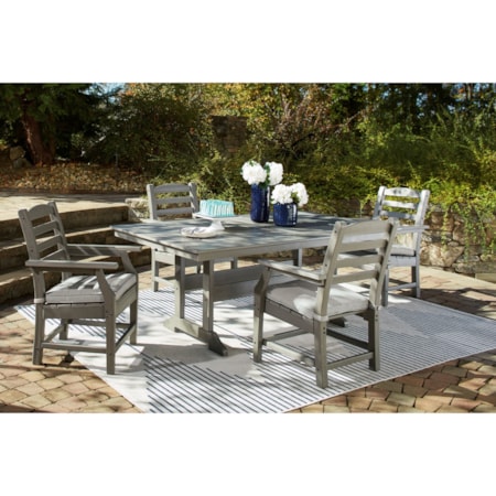 5-Piece Rectangular Table Set