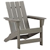 Ashley Signature Design Visola 3-Piece Adirondack Chairs and Table Set