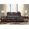 Ashley Signature Design Warnerton Power Reclining Sofa