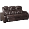 Ashley Signature Design Warnerton Power Reclining Sofa