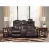 Signature Design by Ashley Furniture Warnerton Power Reclining Loveseat