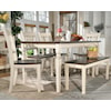 Signature Design Whitesburg 6-Piece Rectangular Table Set with Bench