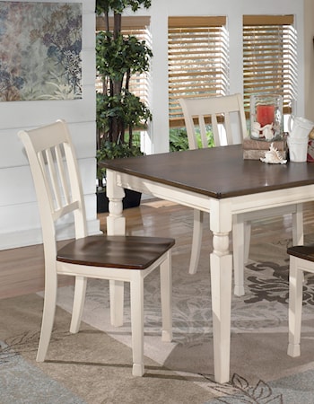 5-Piece Rectangular Dining Table Set