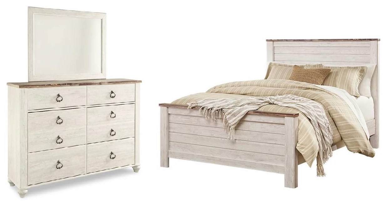 Ashley furniture sale willowton sleigh bed
