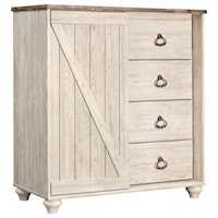 Dressing Chest with Rustic Look Top
