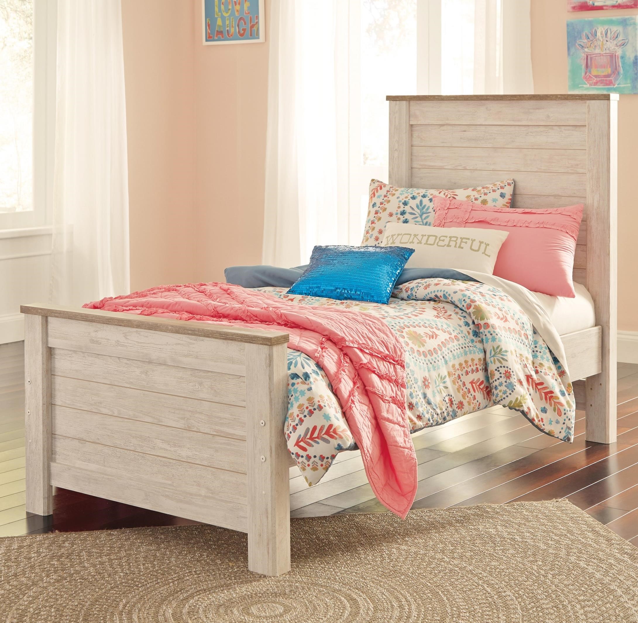 Twin Panel Bed