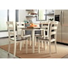 Signature Design by Ashley Woodanville Round Dining Room Drop Leaf Table